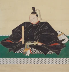 吉川元春像（随浪院海翰正恵，吉川経河守）
